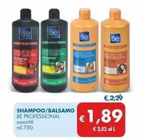 MD Discount Be professional shampoo/balsamo offerta
