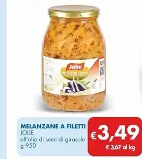 MD Discount Jolie melanzane a filetti offerta