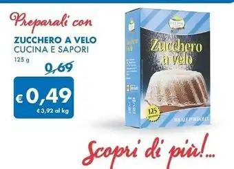MD Discount Cucina e sapori zucchero a velo offerta