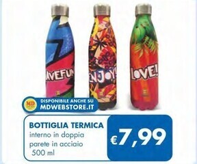 MD Discount Bottiglia termica offerta