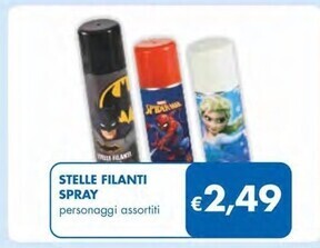 MD Discount Stelle filanti spray offerta