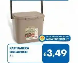 MD Discount Pattumiera organico offerta