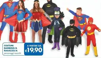 Costumi bambino/a ragazzo/a
