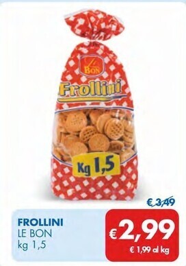 MD Discount Le bon frollini offerta