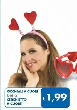 MD Discount Occhiali a cuore offerta