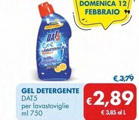 MD Discount Dat5 gel detergente offerta