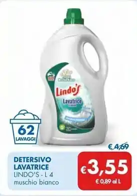 MD Discount Lindo's - detersivo lavatrice offerta