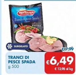 MD Discount Noribèrica tranci di pesce spada offerta