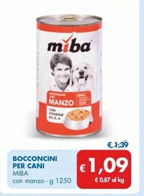 MD Discount Miba - bocconcini per cani offerta