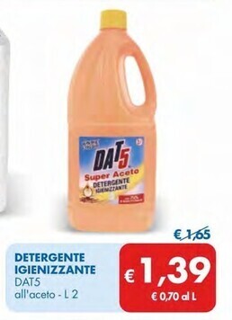 MD Discount Dat5 detergente igienizzante offerta