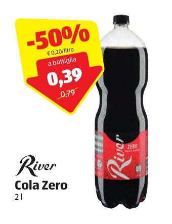 ALDI River Cola Zero 2 l offerta