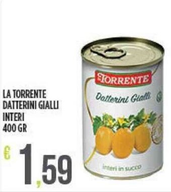 La Torrente Datterini Gialli Interi 400 gr