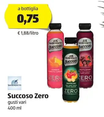 ALDI San Benedetto Succoso 400 ml offerta
