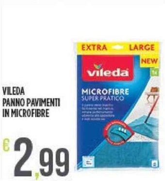 Supermercato Pollio Vileda Panno Pavimenti in Microfibre offerta