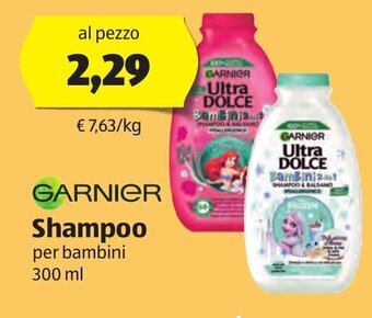ALDI Garnier Shampoo 300 ml offerta