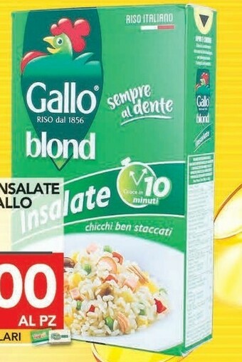 TuoDi Gallo Riso Blond Insalate Sempre Al Dente 1000 G(ml) offerta