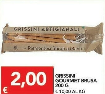 TuoDi Brusa Grissini Piemontesi Stirati Integrali 200 G(ml) offerta