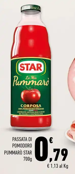 Conad Star Pummarò	Passata di Pomodoro 700g offerta