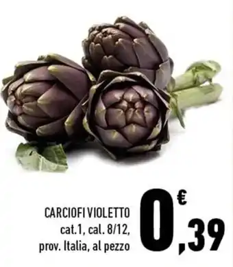 Conad Carciofi Violetto offerta