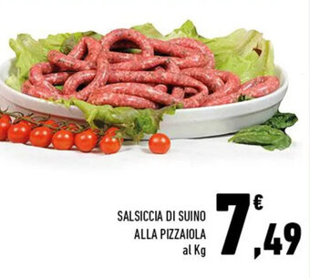 Salsiccia di Suino Alla Pizzaiola al Kg