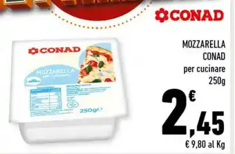 Conad Mozzarella 250g