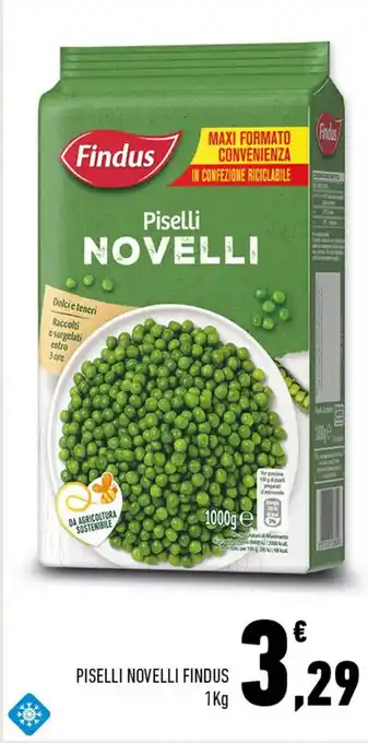 Conad Findus Piselli Novelli 1kg offerta