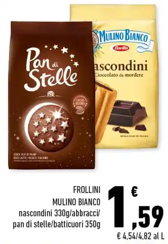 Conad Mulino Bianco Frollini 330g/350g offerta