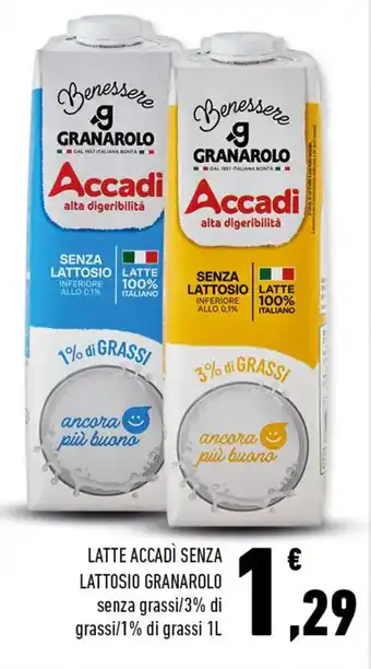 Granarolo Latte Accadì Senza Lattosio 1L