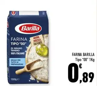 Conad Barilla Farina 1Kg offerta