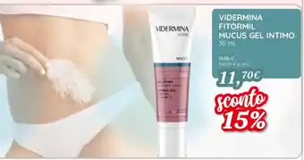 Coop Vidermina Fitormil Mucus Gel Intimo 30 ml offerta
