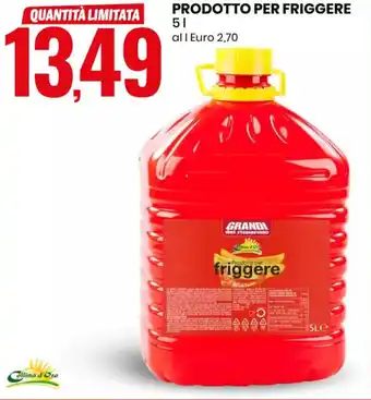Eurospin Collina d'Oro Prodotto per Friggere 5 l offerta