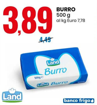 Eurospin Land Burro 500 g offerta