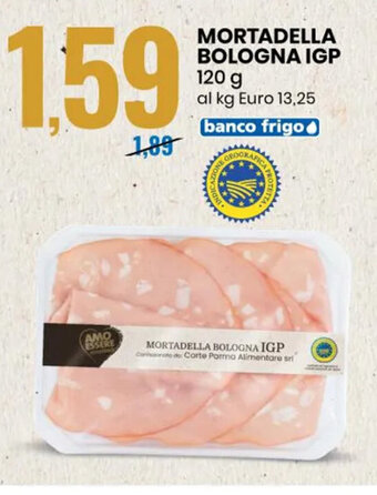 Eurospin Mortadella Bologna IGP 120 g offerta
