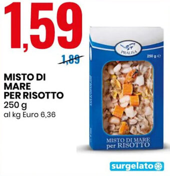 Eurospin Misto di Mare per Risotto 250 g offerta