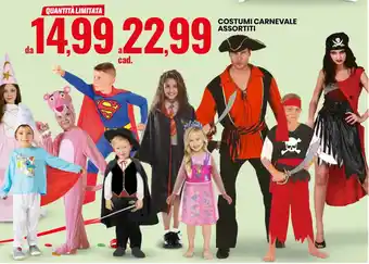 Eurospin Costumi Carnevale Assortiti offerta