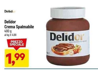 DPiù Delidor Crema Spalmabile 400 g offerta