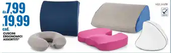 Eurospin Cuscini Ergonomici Assortiti offerta