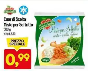 DPiù Cuor di Scelta Misto per Soffritto 300 g offerta