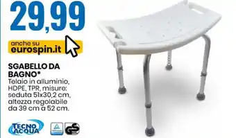 Sgabello da Bagno