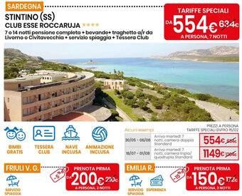 Eurospin Stintino (SS) Club Esse Roccaruja offerta