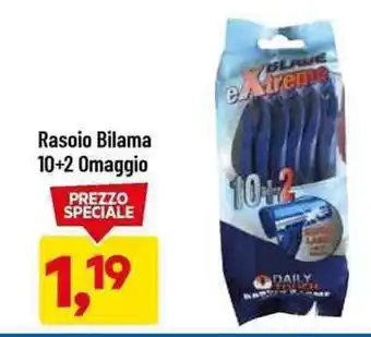 DPiù Rasoio Bilama 10+2 Omaggio offerta