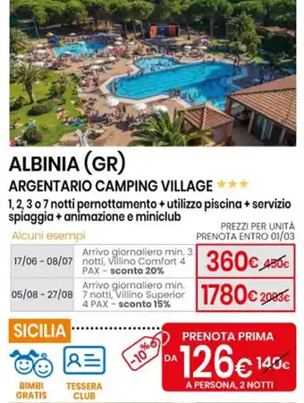 Albinia (GR) Argentario Camping Village