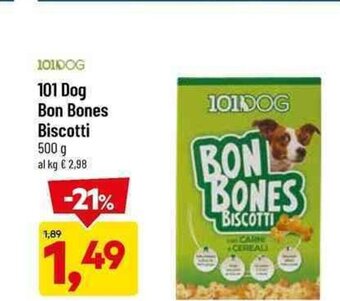 101 Dog Bon Bones Biscotti 500 g