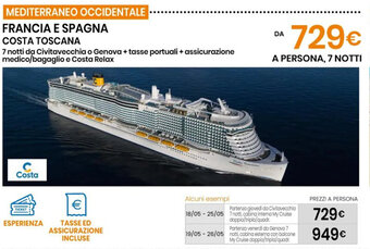 Eurospin Francia e Spagna Costa Toscana offerta