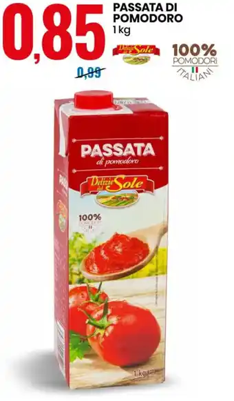 Eurospin Delizie dal Sole Passata di Pomodoro 1 kg offerta