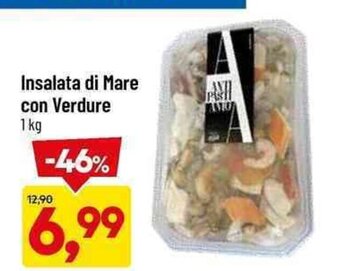DPiù Insalata di Mare con Verdure 1 kg offerta