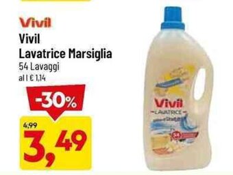 DPiù Vivil Lavatrice Marsiglia 54 Lavaggi offerta