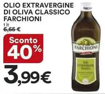 Ipercoop Farchioni Olio Extravergine di oliva classico 1 lt offerta