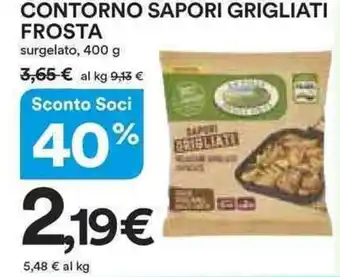 Ipercoop Frosta Contorno Sapori Grigliati 400 g offerta