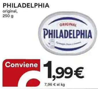 Ipercoop Philadelphia 250 g offerta